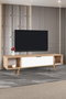 Hanah Home Mesir 3628 Soporte para TV Roble Zafiro y Blanco